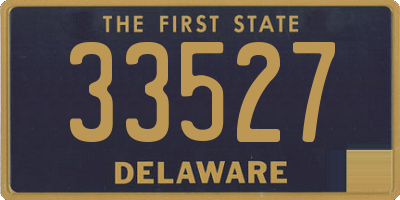 DE license plate 33527