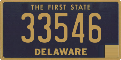 DE license plate 33546