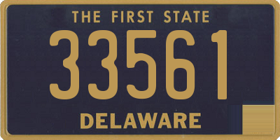 DE license plate 33561