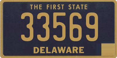 DE license plate 33569