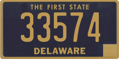 DE license plate 33574