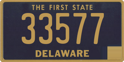 DE license plate 33577