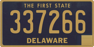 DE license plate 337266