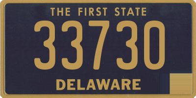 DE license plate 33730