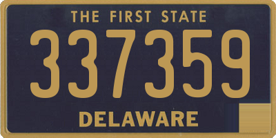 DE license plate 337359