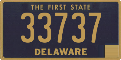 DE license plate 33737