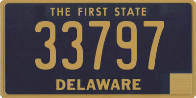 DE license plate 33797