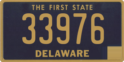 DE license plate 33976