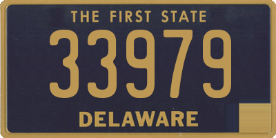 DE license plate 33979