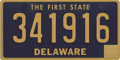 DE license plate 341916