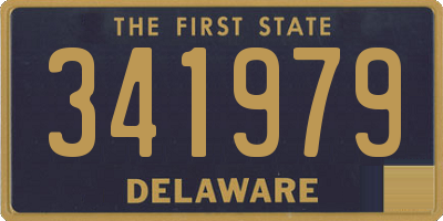 DE license plate 341979