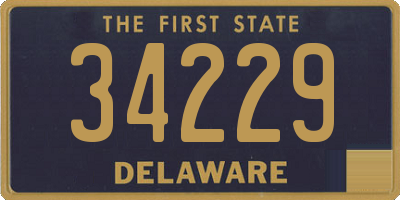 DE license plate 34229