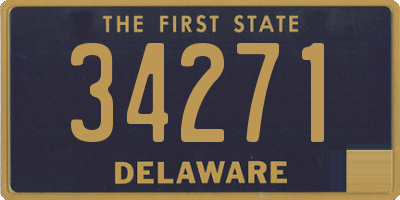 DE license plate 34271