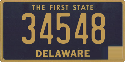 DE license plate 34548