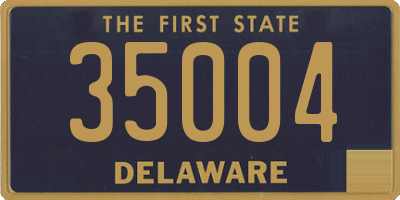 DE license plate 35004