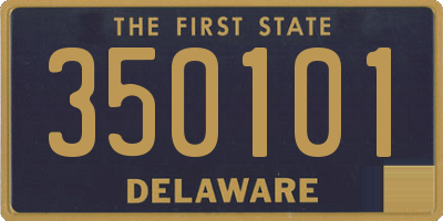 DE license plate 350101