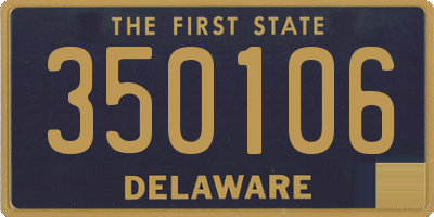 DE license plate 350106