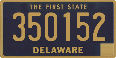 DE license plate 350152
