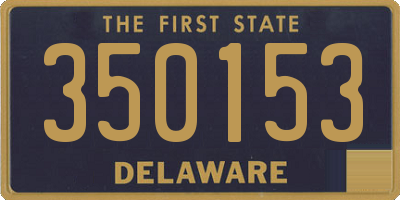 DE license plate 350153
