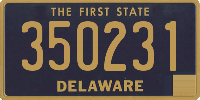 DE license plate 350231