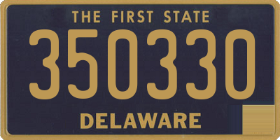 DE license plate 350330