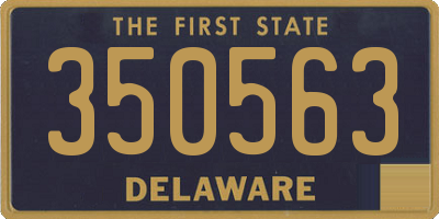DE license plate 350563