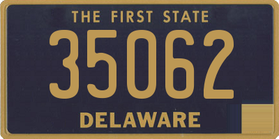 DE license plate 35062