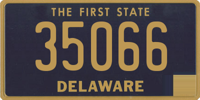 DE license plate 35066