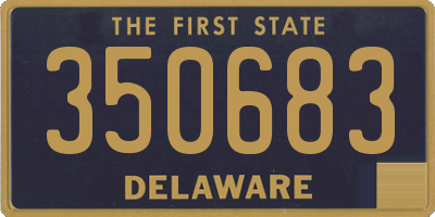 DE license plate 350683