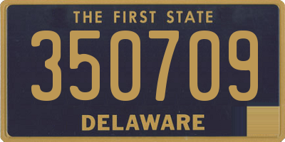 DE license plate 350709