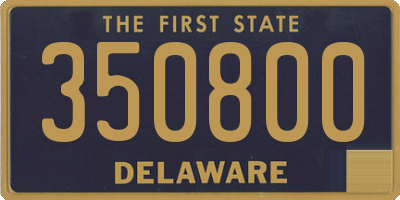 DE license plate 350800