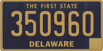 DE license plate 350960