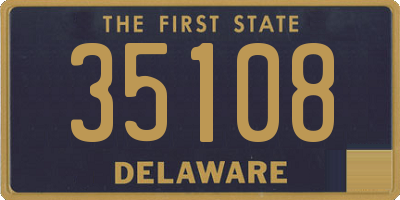 DE license plate 35108