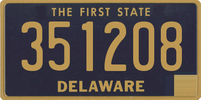 DE license plate 351208