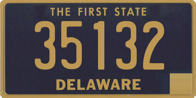 DE license plate 35132