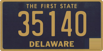 DE license plate 35140