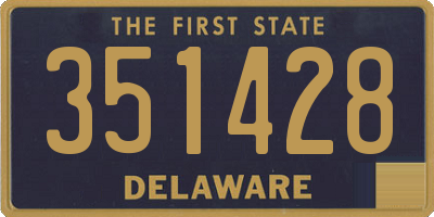 DE license plate 351428