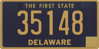 DE license plate 35148