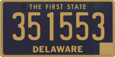 DE license plate 351553