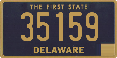 DE license plate 35159