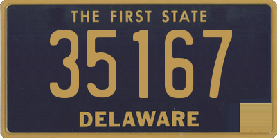 DE license plate 35167