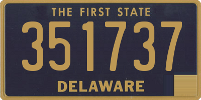 DE license plate 351737