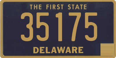 DE license plate 35175