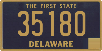 DE license plate 35180