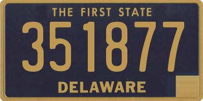 DE license plate 351877