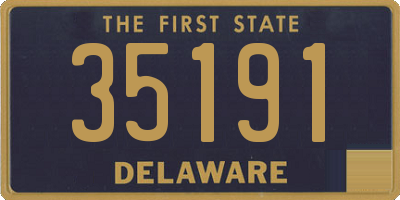 DE license plate 35191