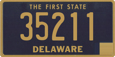DE license plate 35211