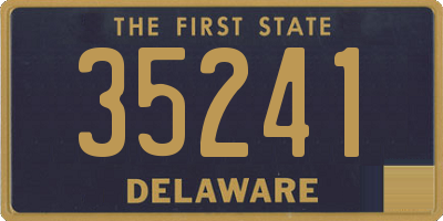 DE license plate 35241