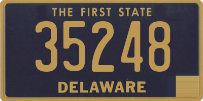 DE license plate 35248