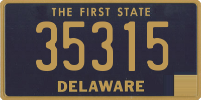 DE license plate 35315